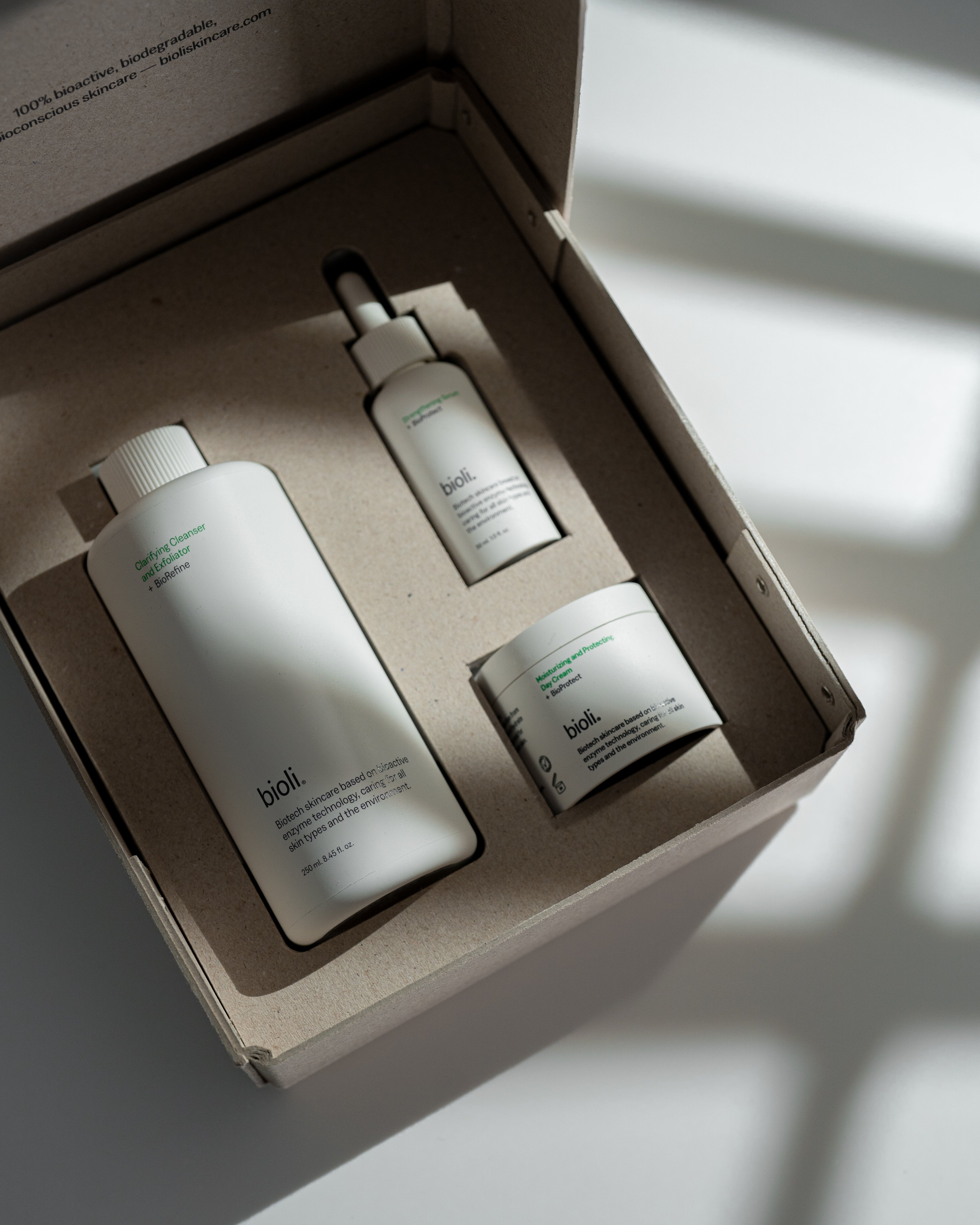 Gift Set: Cleanser + Serum + Day Cream